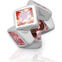 🦚 Moderner Silberbead: 925 Silber Bead Zirkonia 🦚 Moderner Silberbead: 925 Silber Bead Zirkonia