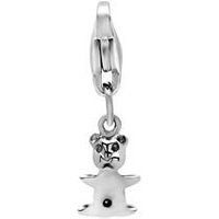 🦚 Charm mit Karabiner Bärchen aus Edelstahl 🦚 Charm mit Karabiner Bärchen aus Edelstahl