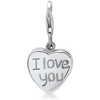 🦚 Doppel-Charmanhänger Edelstahl Herz 🦚 Doppel-Charmanhänger Edelstahl Herz