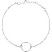 🦚 585er Weißgold Armband Kreis Diamant 🦚 585er Weißgold Armband Kreis Diamant