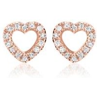 🦚 Ohrstecker für Damen aus 14K Roségold mit Brillanten 🦚 Ohrstecker für Damen aus 14K Roségold mit Brillanten