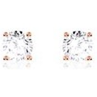 🦚 Damenohrstecker aus 585er Roségold mit Brillanten 🦚 Damenohrstecker aus 585er Roségold mit Brillanten