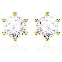 🦚 Ohrstecker für Damen aus 14K Gold mit Diamanten 🦚 Ohrstecker für Damen aus 14K Gold mit Diamanten