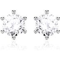 🦚 Diamant Ohrstecker für Damen aus 14K Weißgold 🦚 Diamant Ohrstecker für Damen aus 14K Weißgold