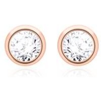 🦚 Diamantohrstecker für Damen aus 14K Roségold 🦚 Diamantohrstecker für Damen aus 14K Roségold