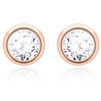 🦚 Diamant Ohrstecker für Damen aus 14K Roségold 🦚 Diamant Ohrstecker für Damen aus 14K Roségold
