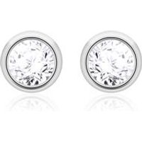 🦚 Ohrstecker für Damen aus 14K Weißgold mit Diamanten 🦚 Ohrstecker für Damen aus 14K Weißgold mit Diamanten