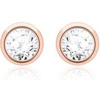🦚 585er Roségold Ohrstecker für Damen mit Diamanten 🦚 585er Roségold Ohrstecker für Damen mit Diamanten