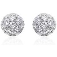 🦚 18K Weißgold Ohrstecker mit Diamanten, ca. 0,90 ct. 🦚 18K Weißgold Ohrstecker mit Diamanten, ca. 0,90 ct.