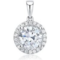 🦚 Halo Anhänger 18K Weißgold mit Diamantbesatz 🦚 Halo Anhänger 18K Weißgold mit Diamantbesatz