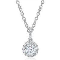 🦚 Diamantkette aus 750er Weißgold mit Anhänger 🦚 Diamantkette aus 750er Weißgold mit Anhänger