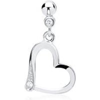 🦚 Herz-Anhänger Weißgold mit 2 Diamanten 0,018 ct. 🦚 Herz-Anhänger Weißgold mit 2 Diamanten 0,018 ct.