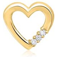 🦚 Anhänger 585er Gelbgold 3 Diamanten 🦚 Anhänger 585er Gelbgold 3 Diamanten