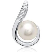 🦚 Anhänger 585er Weißgold mit runder Perle 🦚 Anhänger 585er Weißgold mit runder Perle