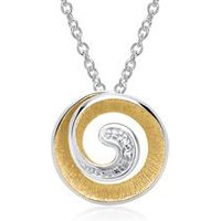 🦚 585er Weißgoldkette Spirale 2 Diamanten 🦚 585er Weißgoldkette Spirale 2 Diamanten