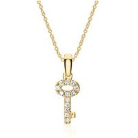 🦚 750er Goldkette Schlüssel mit Diamanten 🦚 750er Goldkette Schlüssel mit Diamanten