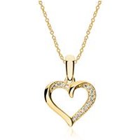 🦚 Kette Herz aus 750er Gold mit Diamanten 🦚 Kette Herz aus 750er Gold mit Diamanten
