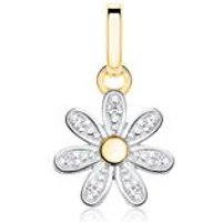 🦚 Blumen Anhänger aus 14K Gold mit Brillanten 🦚 Blumen Anhänger aus 14K Gold mit Brillanten