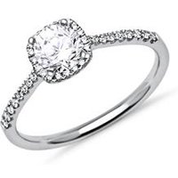 🦚 Verlobungsring Weißgold Diamanten 0,75 ct gesamt 🦚 Verlobungsring Weißgold Diamanten 0,75 ct gesamt