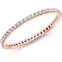 🦚 Eternity Ring 750er Roségold 50 Diamanten 🦚 Eternity Ring 750er Roségold 50 Diamanten