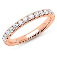 🦚 Memoire-Ring 750er Roségold 29 Diamanten 🦚 Memoire-Ring 750er Roségold 29 Diamanten