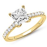 🦚 Verlobungsring 585er Gold mit Diamanten 🦚 Verlobungsring 585er Gold mit Diamanten