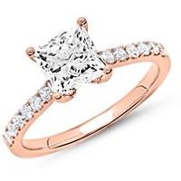 🦚 Verlobungsring 750er Roségold mit Diamanten 🦚 Verlobungsring 750er Roségold mit Diamanten