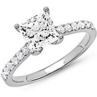 🦚 Verlobungsring 585er Weißgold mit Diamanten 🦚 Verlobungsring 585er Weißgold mit Diamanten