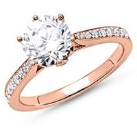 🦚 Verlobungsring 750er Roségold mit Diamanten 🦚 Verlobungsring 750er Roségold mit Diamanten