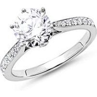 🦚 Verlobungsring 750er Weißgold mit Diamanten 🦚 Verlobungsring 750er Weißgold mit Diamanten
