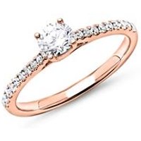 🦚 Verlobungsring 585er Roségold mit Diamanten 🦚 Verlobungsring 585er Roségold mit Diamanten