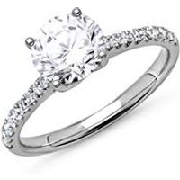 🦚 950er Platin Verlobungsring mit Diamanten 🦚 950er Platin Verlobungsring mit Diamanten