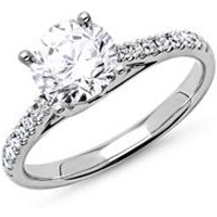 🦚 750er Weißgold Damenring mit Diamanten 🦚 750er Weißgold Damenring mit Diamanten