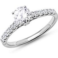 🦚 750er Weißgold Verlobungsring mit Diamanten 🦚 750er Weißgold Verlobungsring mit Diamanten