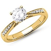 🦚 585er Gold Verlobungsring mit Diamanten 🦚 585er Gold Verlobungsring mit Diamanten