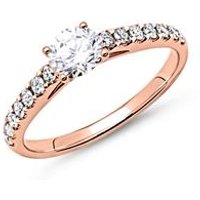 🦚 Verlobungsring 585er Roségold mit Diamanten 🦚 Verlobungsring 585er Roségold mit Diamanten
