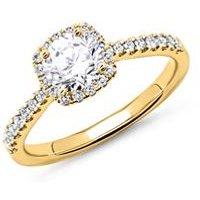 🦚 585er Gold Verlobungsring mit Diamanten 🦚 585er Gold Verlobungsring mit Diamanten