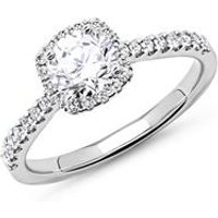 🦚 585er Weißgold Verlobungsring mit Diamanten 🦚 585er Weißgold Verlobungsring mit Diamanten