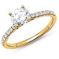 🦚 585er Gold Verlobungsring mit Diamanten 🦚 585er Gold Verlobungsring mit Diamanten