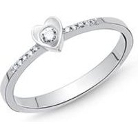 🦚 Damenring 585er Weißgold Diamant 0,086 ct. 🦚 Damenring 585er Weißgold Diamant 0,086 ct.