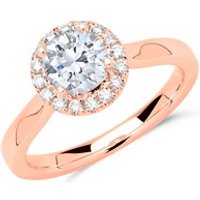 🦚 Verlobungsring 585er Roségold mit Diamanten 🦚 Verlobungsring 585er Roségold mit Diamanten