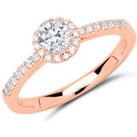 🦚 Verlobungsring 585er Roségold mit Diamanten 🦚 Verlobungsring 585er Roségold mit Diamanten