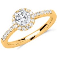 🦚 585er Gold Verlobungsring mit Diamanten 🦚 585er Gold Verlobungsring mit Diamanten