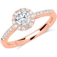 🦚 585er Roségold Verlobungsring mit Diamanten 🦚 585er Roségold Verlobungsring mit Diamanten
