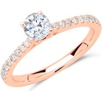 🦚 Verlobungsring 750er Roségold mit Diamanten 🦚 Verlobungsring 750er Roségold mit Diamanten