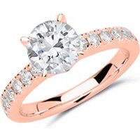 🦚 750er Roségold Verlobungsring mit Diamanten 🦚 750er Roségold Verlobungsring mit Diamanten