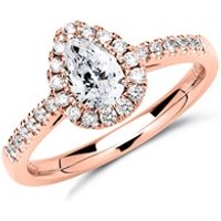 🦚 Verlobungsring 750er Roségold mit Diamanten 🦚 Verlobungsring 750er Roségold mit Diamanten