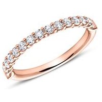 🦚 14K Roségold Eternity Ring 15 Diamanten 🦚 14K Roségold Eternity Ring 15 Diamanten