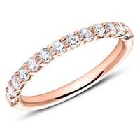 🦚 Memoire Ring 585er Roségold 13 Diamanten 🦚 Memoire Ring 585er Roségold 13 Diamanten