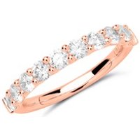 🦚 Eternity Ring 750er Roségold 10 Diamanten 🦚 Eternity Ring 750er Roségold 10 Diamanten